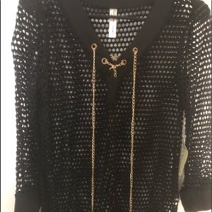 Womens fishnet top